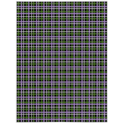 Couvertures Minky Genderqueer Argyle Plaid Pride