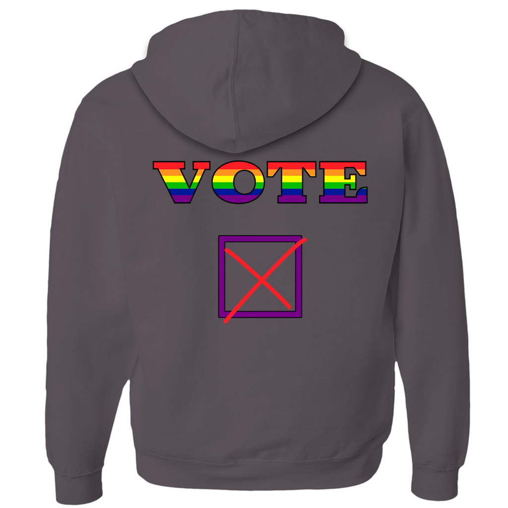 Vote Unisex Hoodies (Zip-up) | Choose Your Colourway