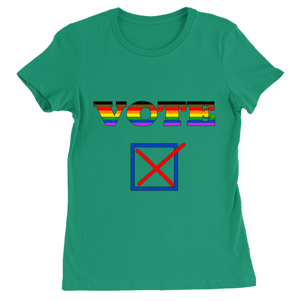 Vote Fitted T-Shirts | Choose Your Colourway | Bella + Canvas