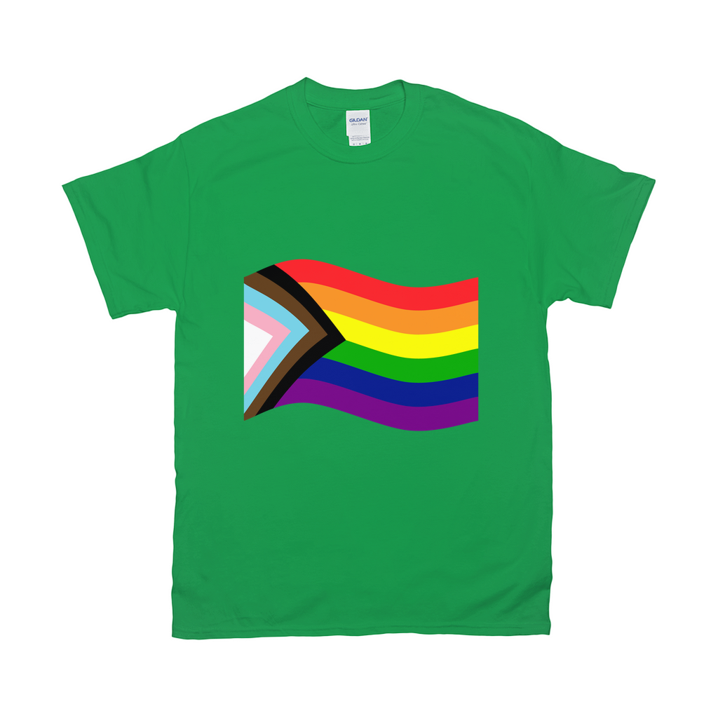 Rainbow Pride Flag Relaxed Fit Tshirt - LIGHT | Choose Your Flag