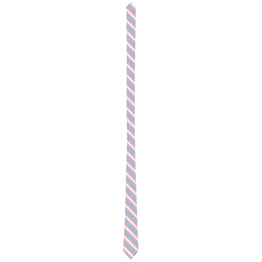 Transgender Striped Pride Patterned Neck Ties