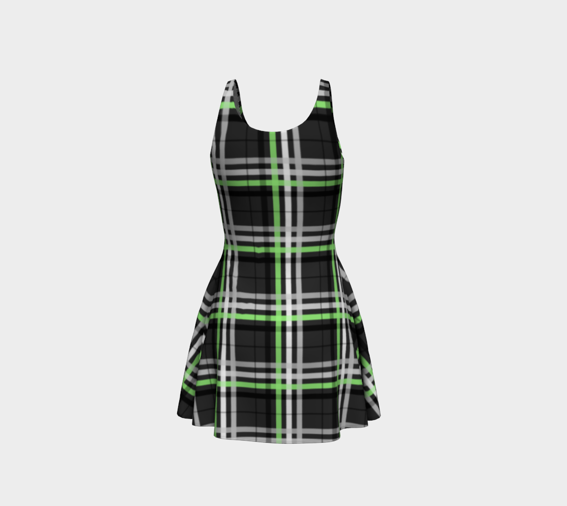 Pride Plaid Flare Dress | Choose Your Colourway