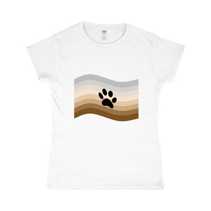 Furry Pride Flag Fitted Tshirt | Choose Your Flag | Gildan