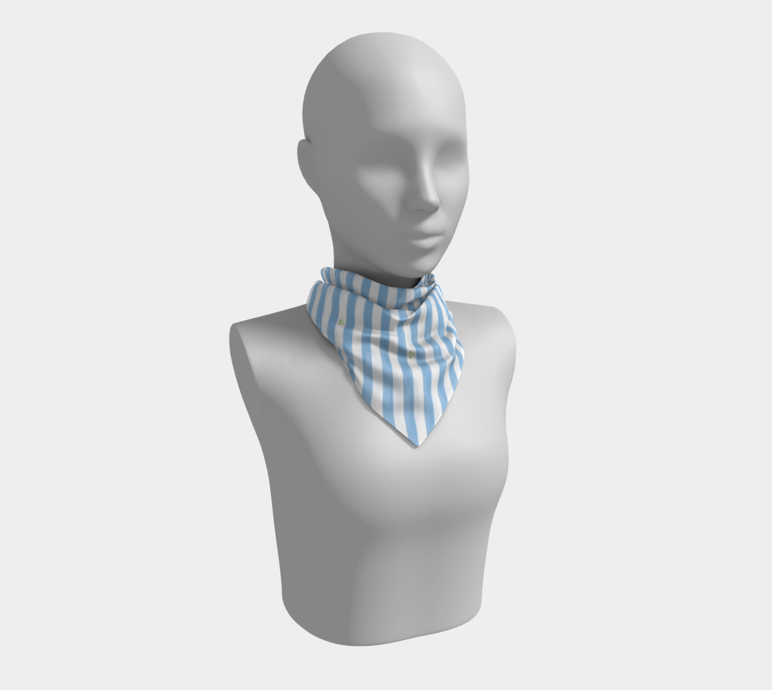 Pride Striped Square Scarf | Choose Your Colourway | 4 Sizes