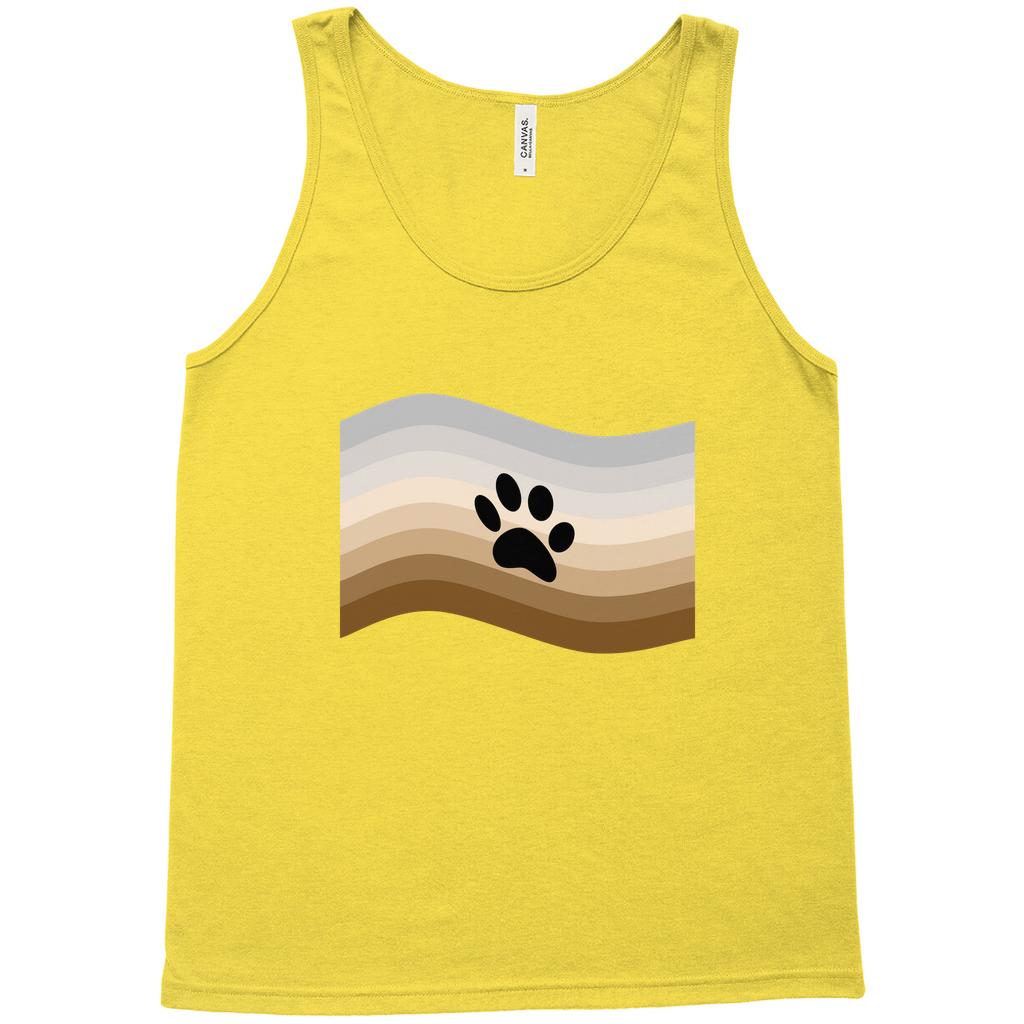 Furry Pride Flag Relaxed Fit Tank Tops | Choose Your Flag | Bella + Canvas