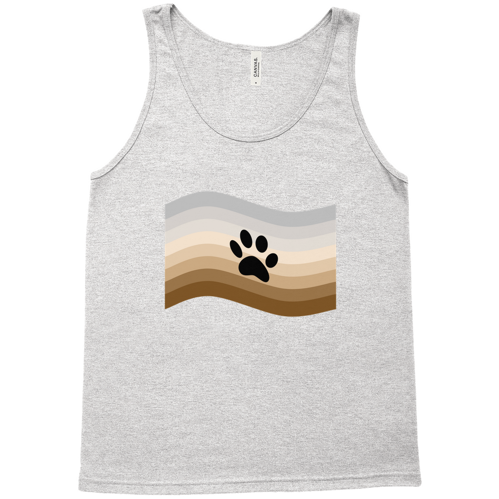 Furry Pride Flag Relaxed Fit Tank Tops | Choose Your Flag | Bella + Canvas