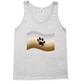 Furry Pride Flag Relaxed Fit Tank Tops | Choose Your Flag | Bella + Canvas