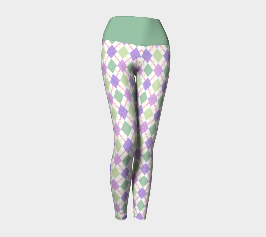 Genderfae Argyle Yoga Leggings