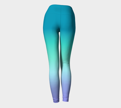 Neptunic Gradient Yoga Leggings