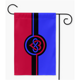 Polyamour - V4 Drapeaux de cour et de jardin | Simple ou double face | 2 tailles
