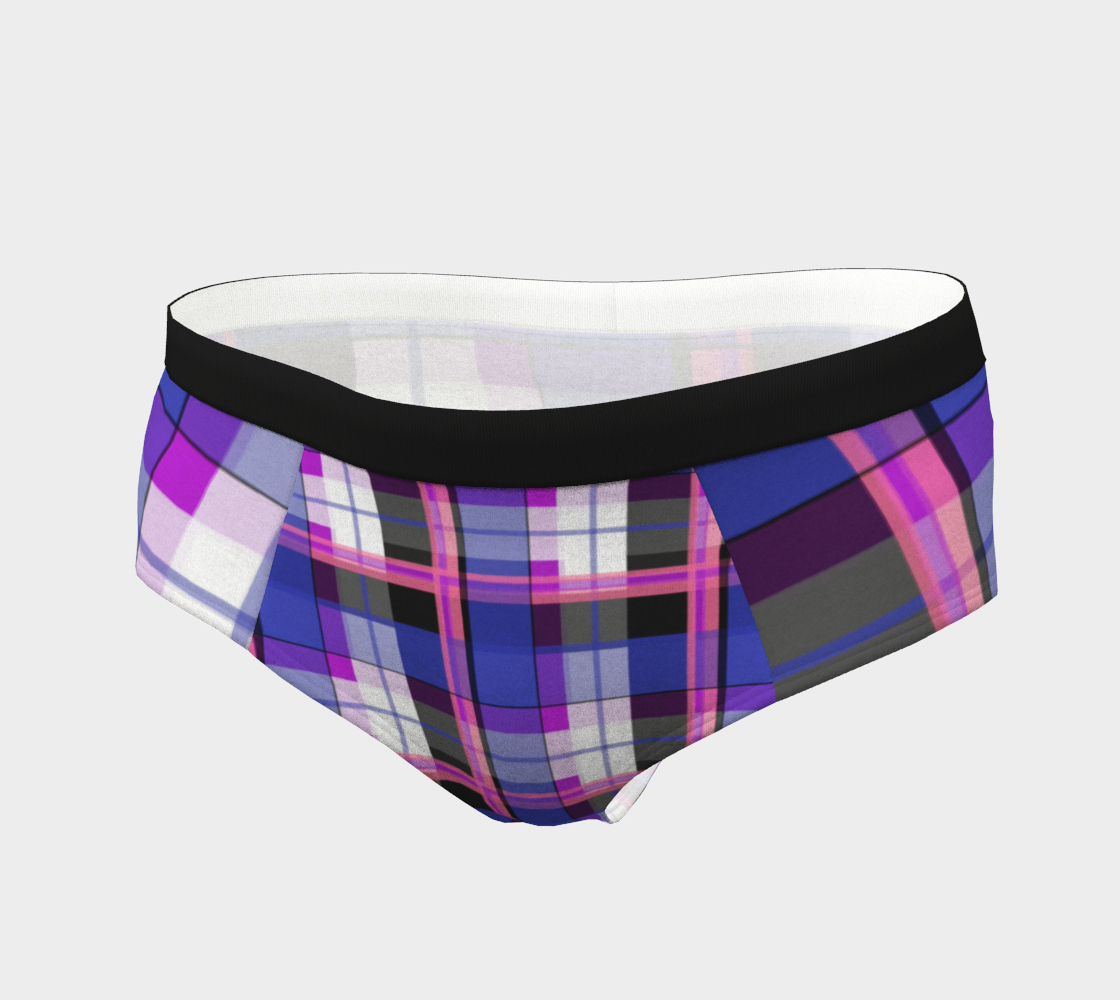 Genderfluid Plaid Briefs