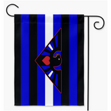 Drapeaux de cour et de jardin en cuir Eagle | Simple ou double face | 2 tailles | Perversité et fétichisme