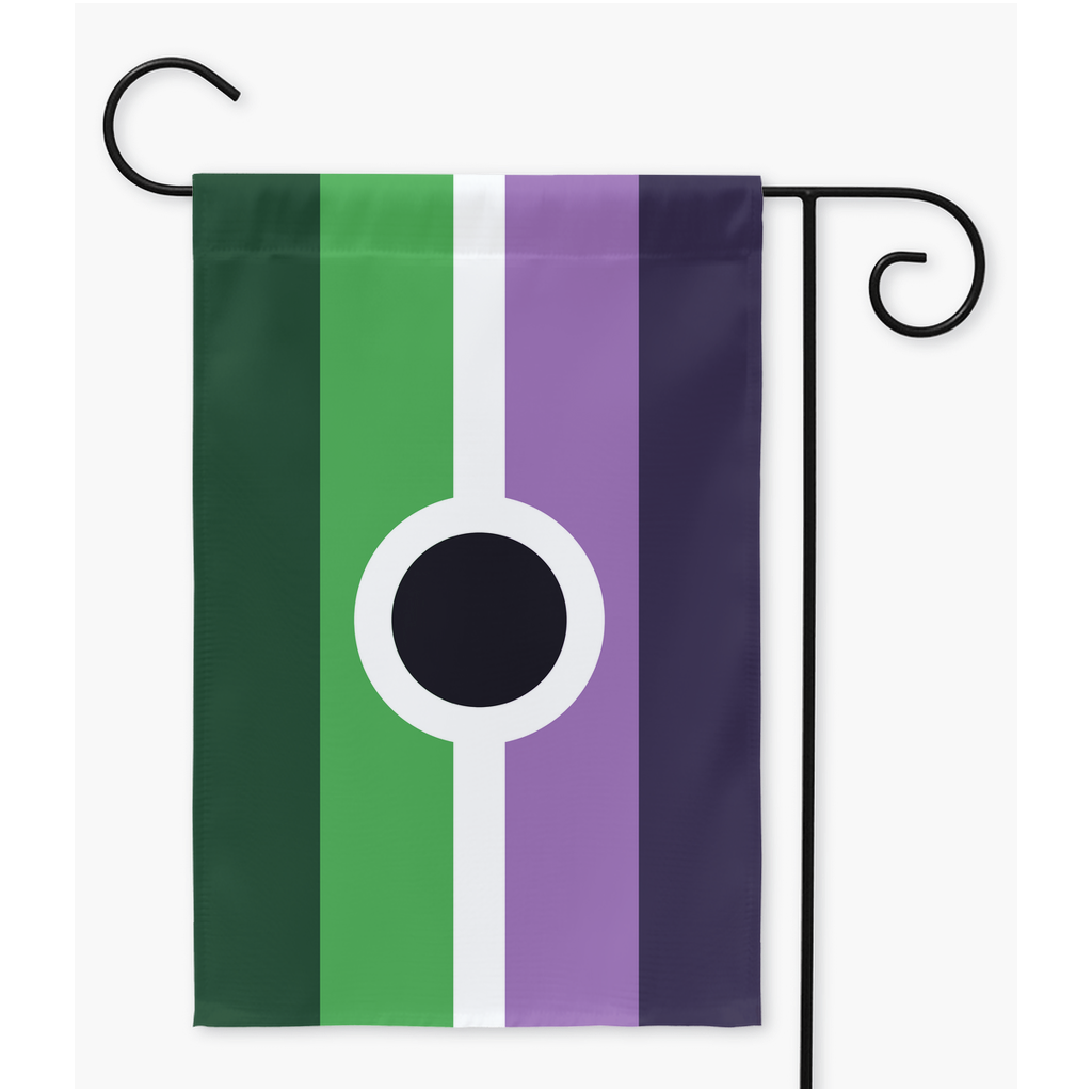 Voidpunk Yard and Garden Flags  | Single Or Double-Sided | 2 Sizes | Gender, Aroace, Disability