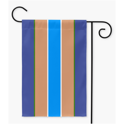 Novisexual Pride Yard et drapeaux de jardin | Simple ou double face | 2 tailles | Spectre Aromantique et Asexué