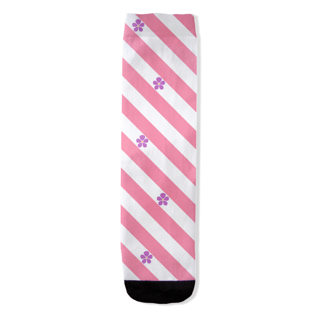 Sapphic - V1 Striped All-Over Print Socks