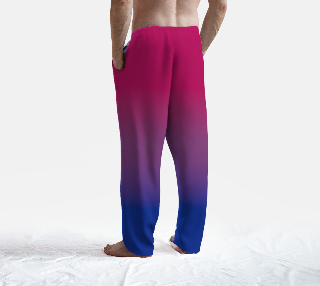 Pantalon de détente dégradé bisexuel