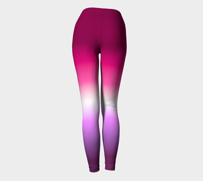 Lesbian - V2 Gradient Yoga Leggings