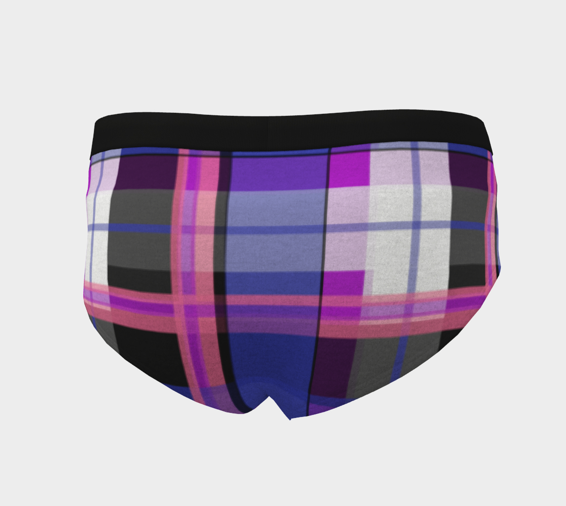 Genderfluid Plaid Briefs