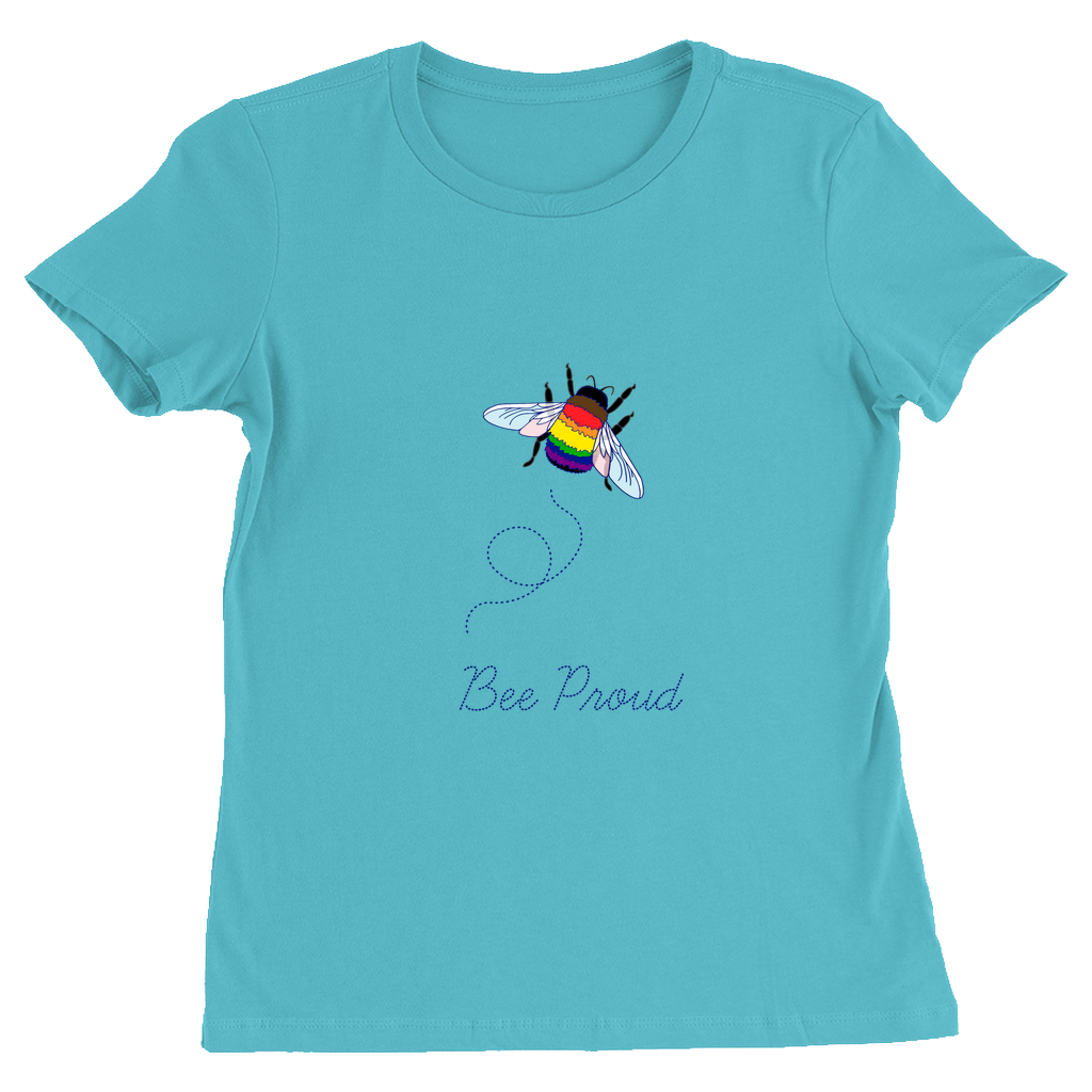 T-shirts ajustés Bumblebee Pride Pun - LIGHT | Choisissez votre coloris et votre jeu de mots | Bella + Toile