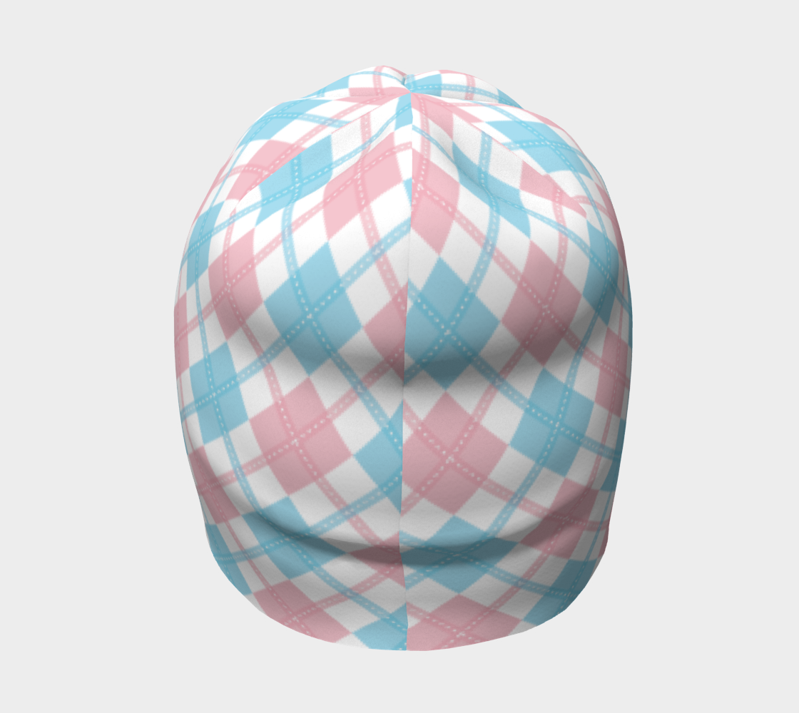 Transgender Argyle Beanie