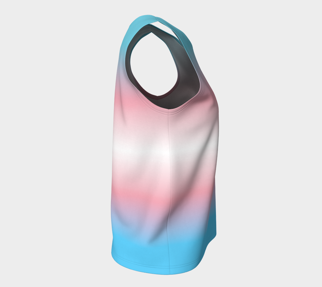 Transgender Gradient Loose Tank