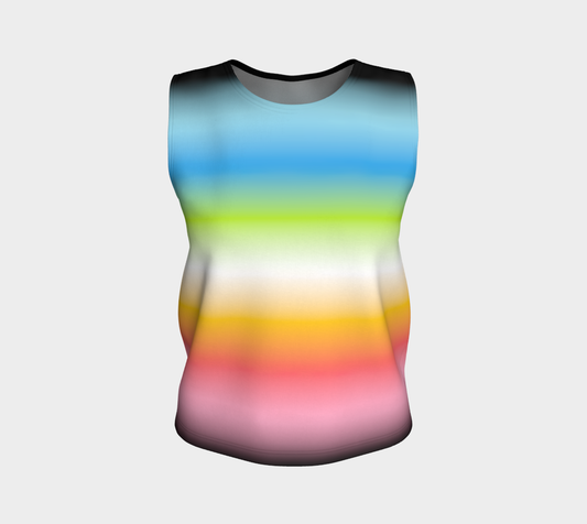 Queer Gradient Loose Tank