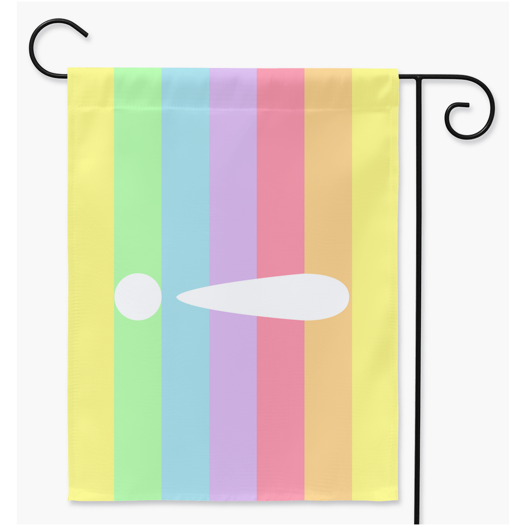 Condigender Pride Yard and Garden Flags | Single Or Double-Sided | 2 Sizes | Gender Identity and Expression