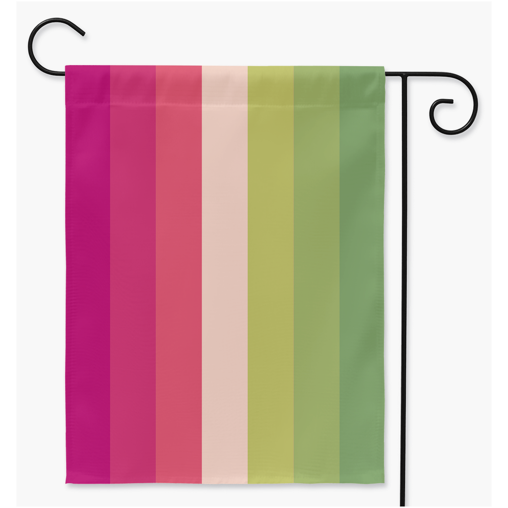 Genderfag Pride Yard and Garden Flags | Single Or Double-Sided | 2 Sizes | Gender Identity and Expression