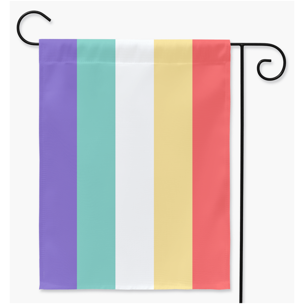 Sapphic - V2 Yard and Garden Flags  | Single Or Double-Sided | 2 Sizes