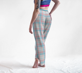 Pantalon de détente à carreaux transgenres