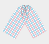 Transgender Gingham  Long Scarf