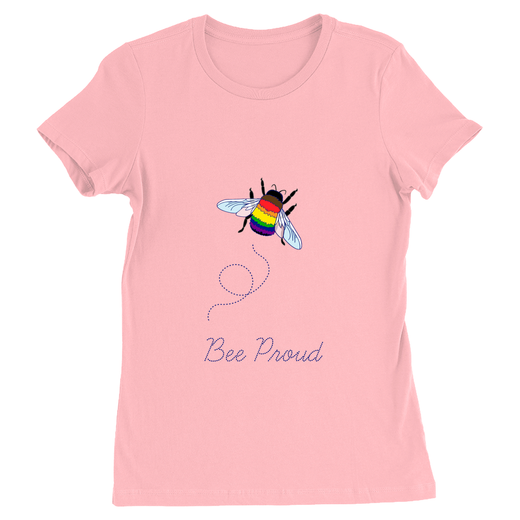 T-shirts ajustés Bumblebee Pride Pun - LIGHT | Choisissez votre coloris et votre jeu de mots | Bella + Toile