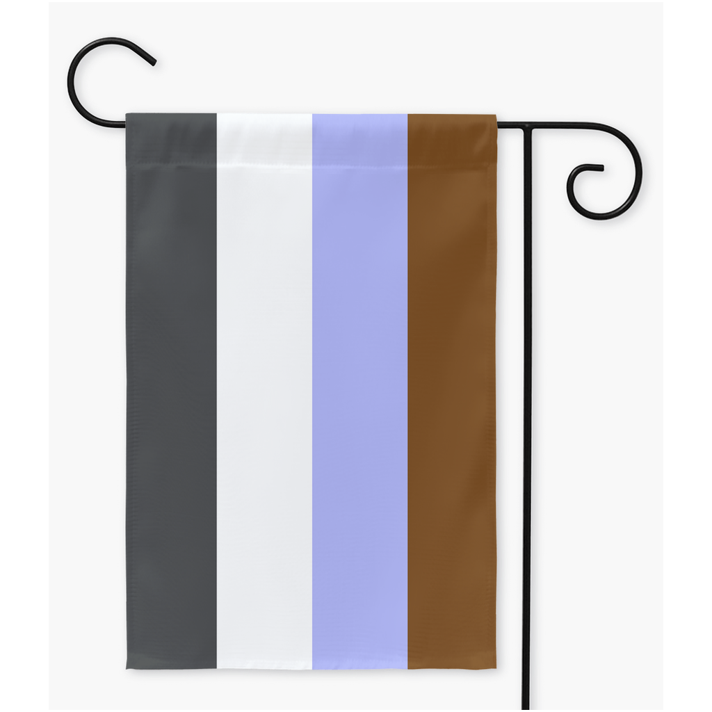 Gender Apathetic Pride Yard and Garden Flags | Single Or Double-Sided | 2 Sizes | Gender Identity and Expression