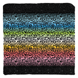 Leopard Print Gradient Pattern Throw Pillows | Multiple Sizes | Choose Your Colourway