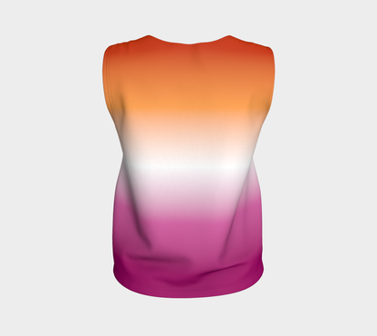 Lesbian - V1 Gradient Loose Tank (Long)