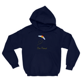 Sweats à capuche Bumblebee Pride Pun (sans fermeture éclair/pull) – DESIGN AVANT | Choisissez votre drapeau et votre jeu de mots | Sweat à capuche pull bourdon | LGBTQIA
