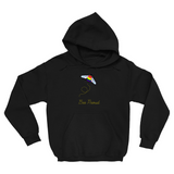Sweats à capuche Bumblebee Pride Pun (sans fermeture éclair/pull) – DESIGN AVANT | Choisissez votre drapeau et votre jeu de mots | Sweat à capuche pull bourdon | LGBTQIA
