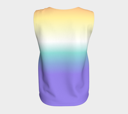 Genderfaun Gradient Loose Tank (Long)