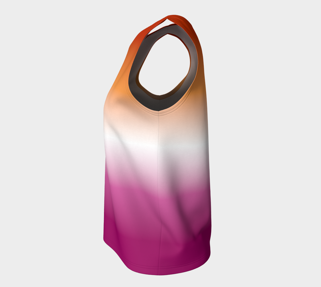 Lesbian - V1 Gradient Loose Tank (Long)