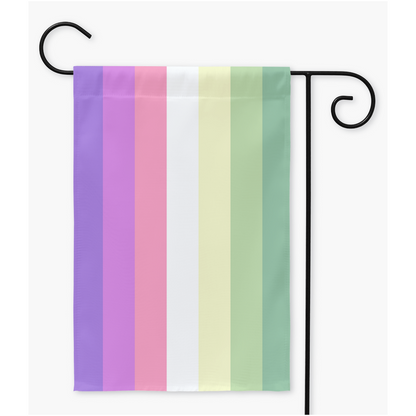 Genderfae Pride Yard and Garden Flags  | Single Or Double-Sided | 2 Sizes