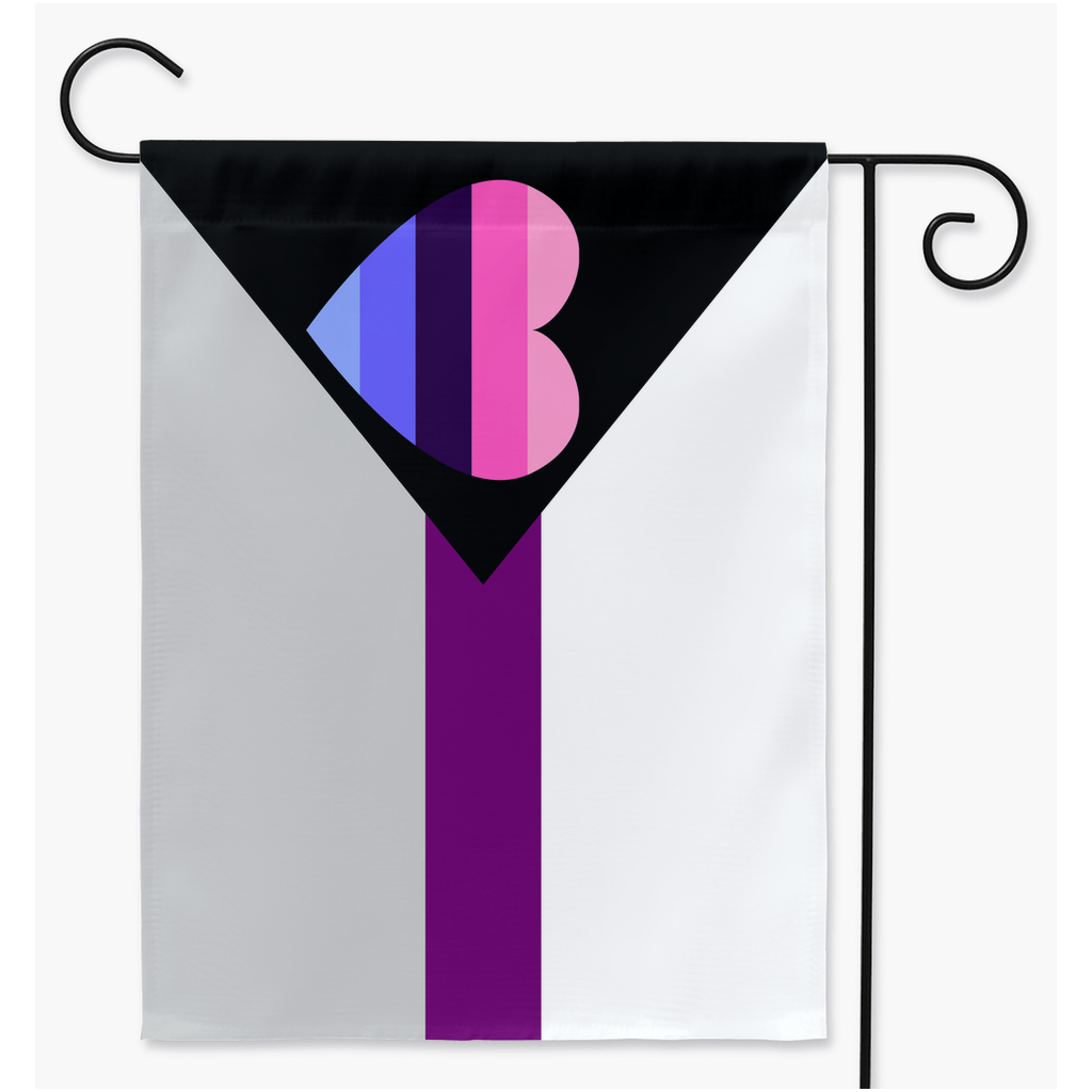 Demisexual Omniromantic Yard and Garden Flag | Single Or Double-Sided | 2 Sizes