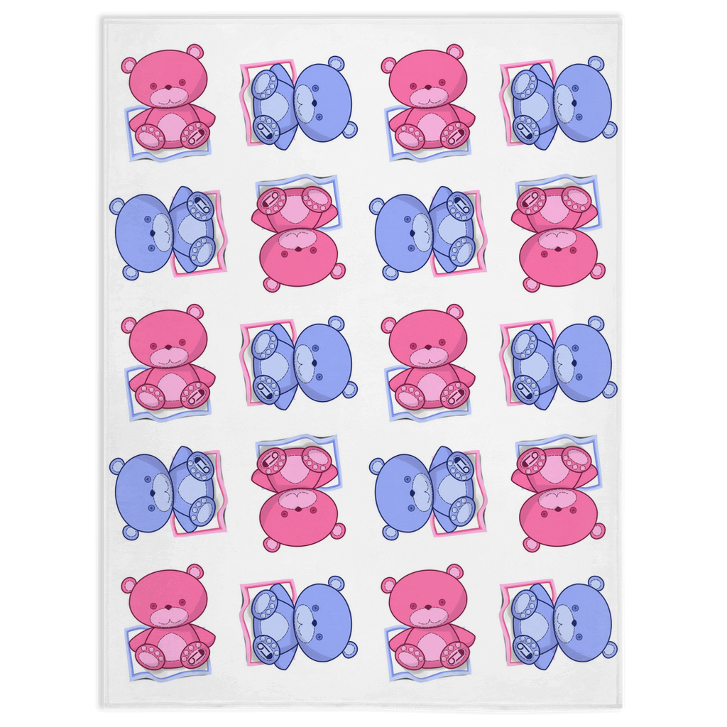 Teddy Bear Minky Blankets | ABDL