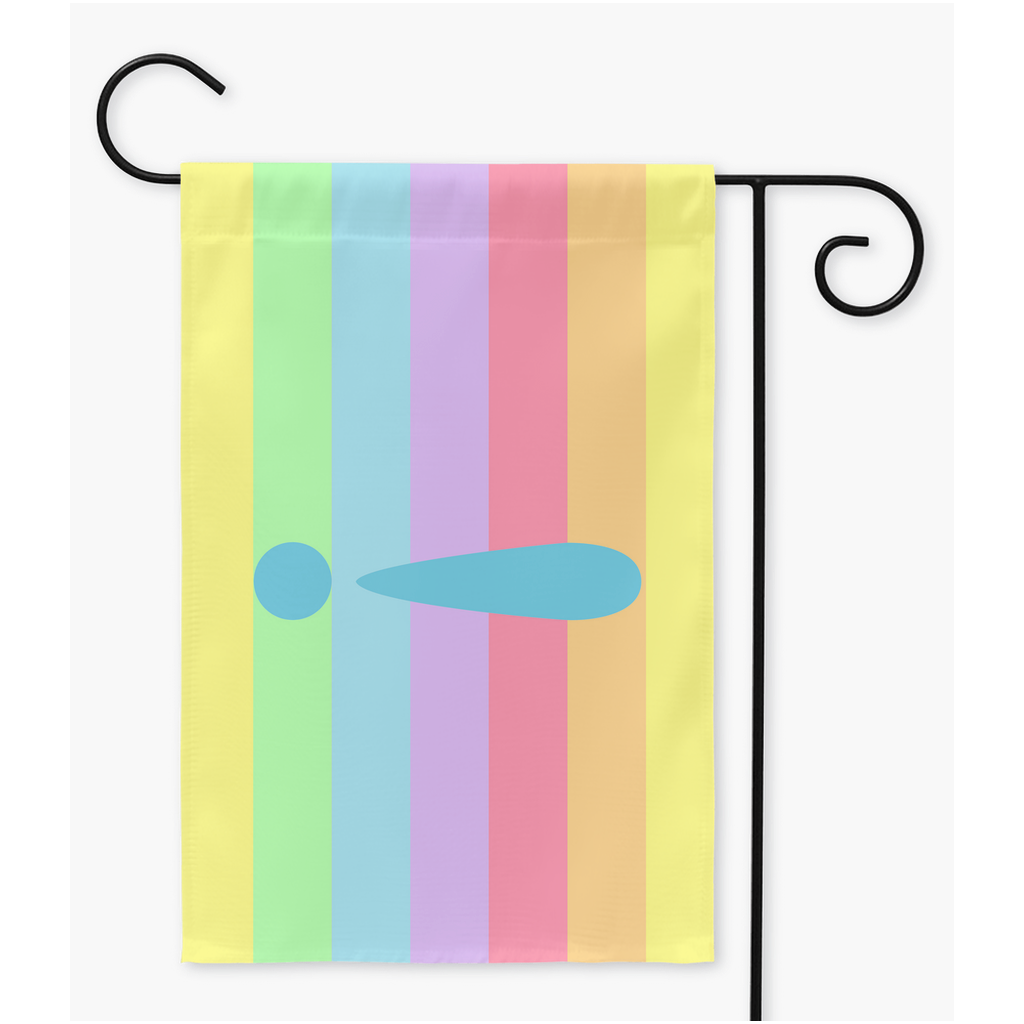 Condiboy Pride Yard and Garden Flags | Single Or Double-Sided | 2 Sizes | Gender Identity and Expression