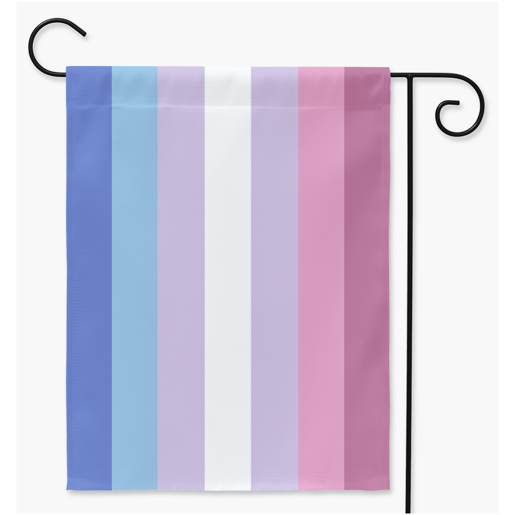 Bigender - V1 Flags | Single Or Double-Sided | 2 Sizes