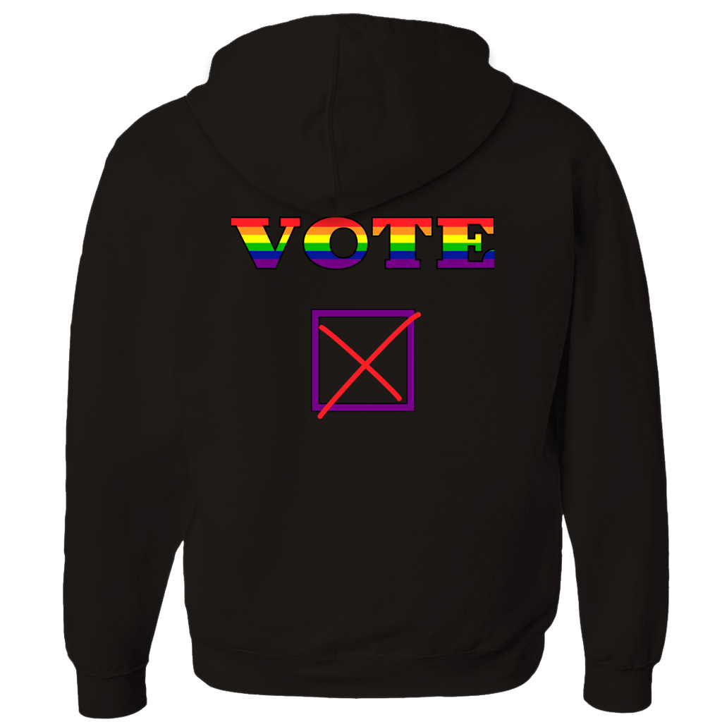 Vote Unisex Hoodies (Zip-up) | Choose Your Colourway