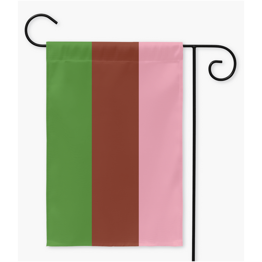 Gynesexual - V1 Yard and Garden Flags | Single Or Double-Sided | 2 Sizes | Romantic and Sexual Orientations