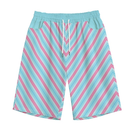 Pride Striped Straight Casual Short | 245GSM Cotton | Choose Your Colourway