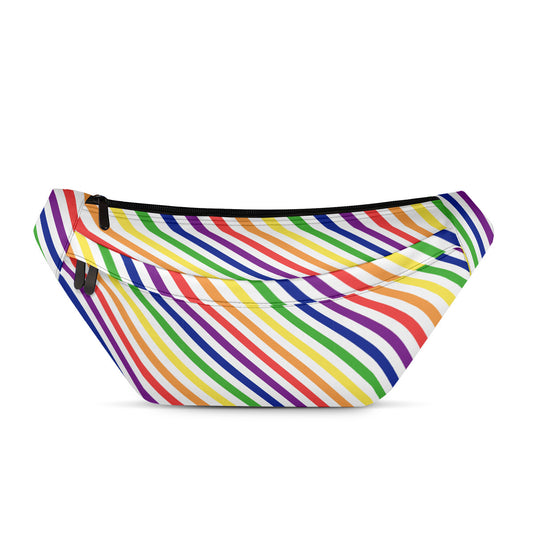 Striped Large Fanny Bag | Choose Your Colourway