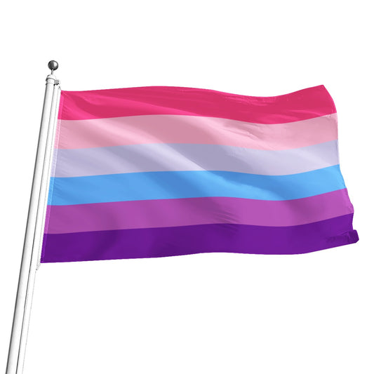 Confugender All-Over Print Flag | 5 Sizes