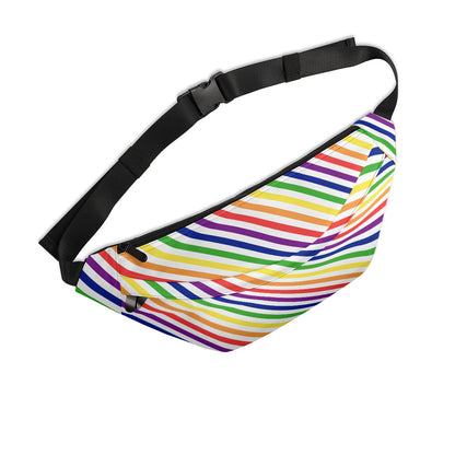 Striped Large Fanny Bag | Choose Your Colourway